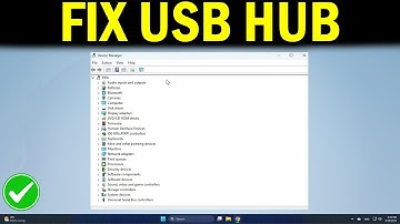 How To Fix Generic USB Hub missing or not showing In Windows