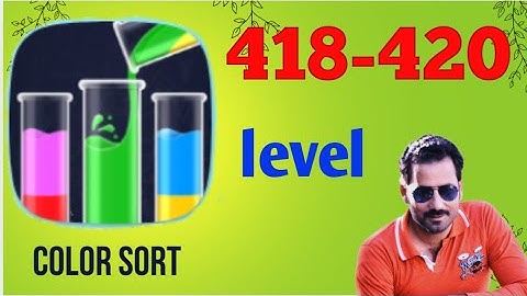 Color sort level 418/420