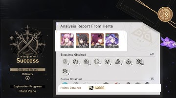 Honkai: Star Rail | Simulated Universe: Gold and Gears Diff V | Conundrum 12 Clear
