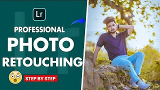 Professional Photo Retouching Only Using Mobile ! *Lightroom Tutorial*