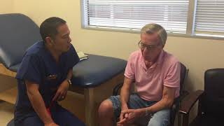 Patient Stories  Robert Had A Partial Knee Replacement 4 Weeks Ago