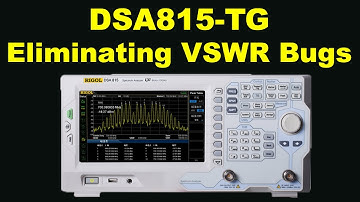 RIGOL DSA815-TG COMBO exposes SWR of 70cm 