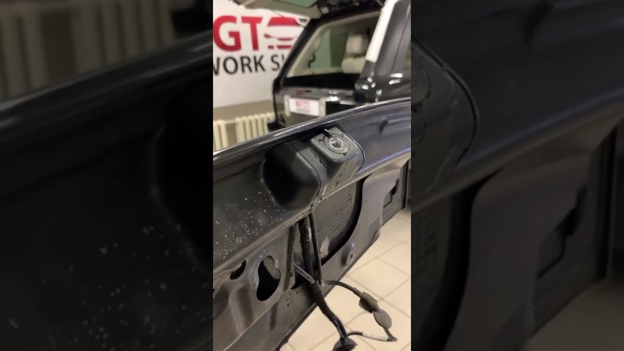 Установим омыватель камеры на любой автомобиль - YouTube