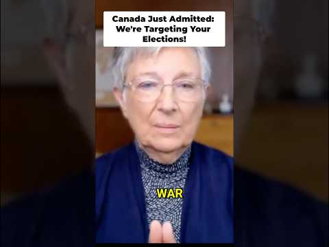Canada innrømmet nettopp: Vi retter oss mot valgene deres! #shorts