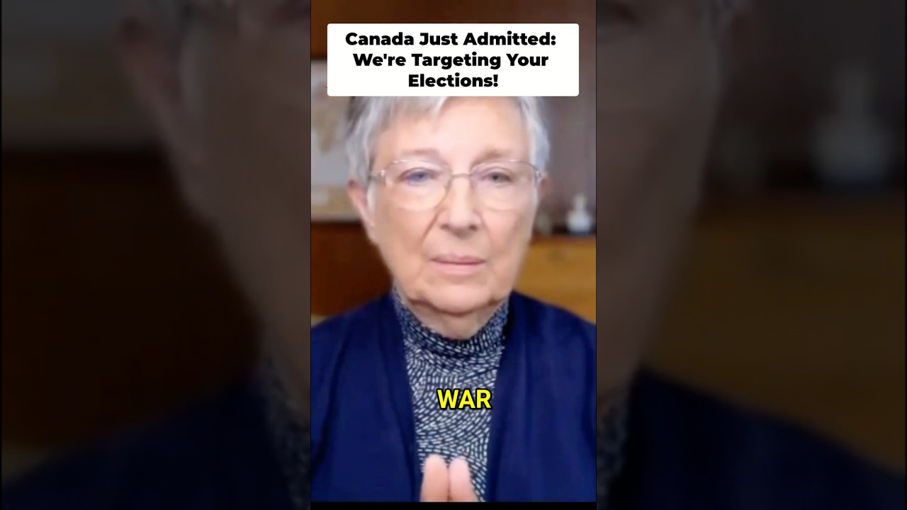 Canada Just Admitted: We're Targeting Your Elections! #shorts