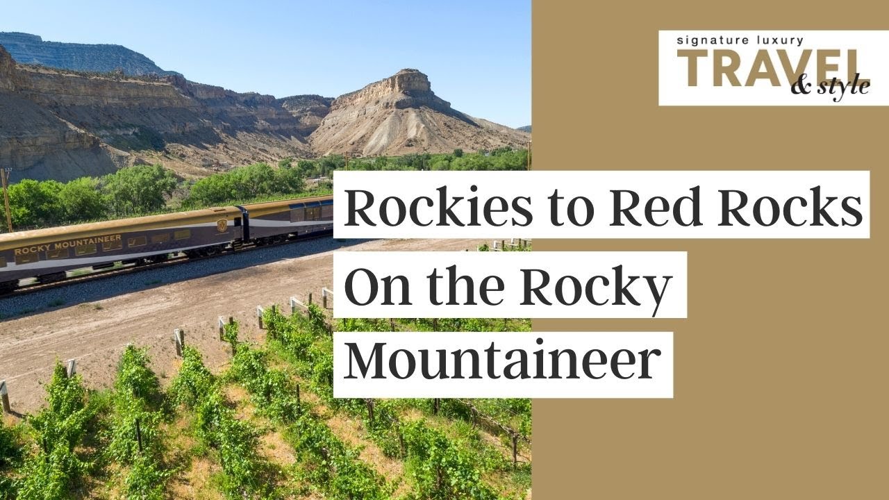 Rocky Mountaineer's new Red Rocks route - YouTube