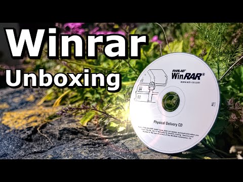 Winrar Unboxing