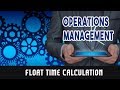 Critical Path Method: Float Time Calculation