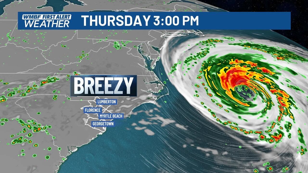 FIRST ALERT: Erin pulls away, nice Thursday on tap