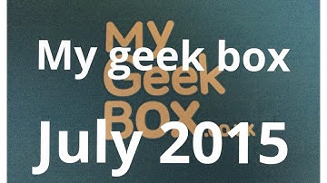 My geek box July 2015