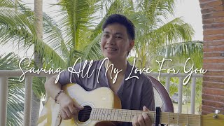 Video thumbnail of "Saving All My Love For You - Echo Dominguez (cover)"