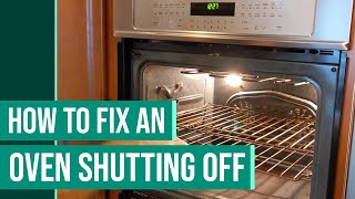 How to repair an oven shutting off | Frigidaire Oven Fix