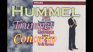 Hummel Trumpet Concerto in E major (E flat major) S.49 (Hakan Hardenberger 1986)