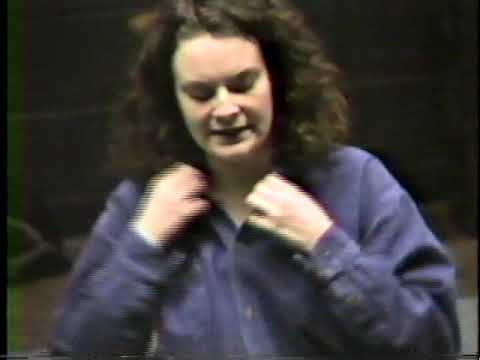 Jenn Farrell "Monologue" (VHS) ca 1990 Grimsby Secondary School