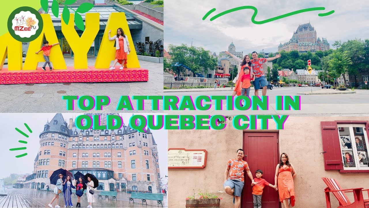 Top Attractions in Old Quebec City for the family | 4K video - YouTube