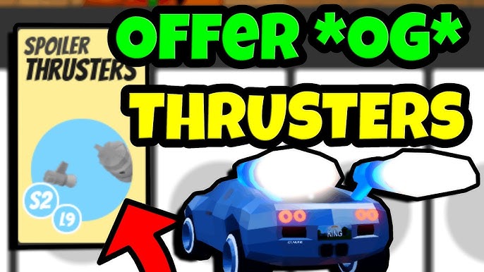 Roblox Jailbreak Bloxy Rare Car Texture Rim Spoiler Skin