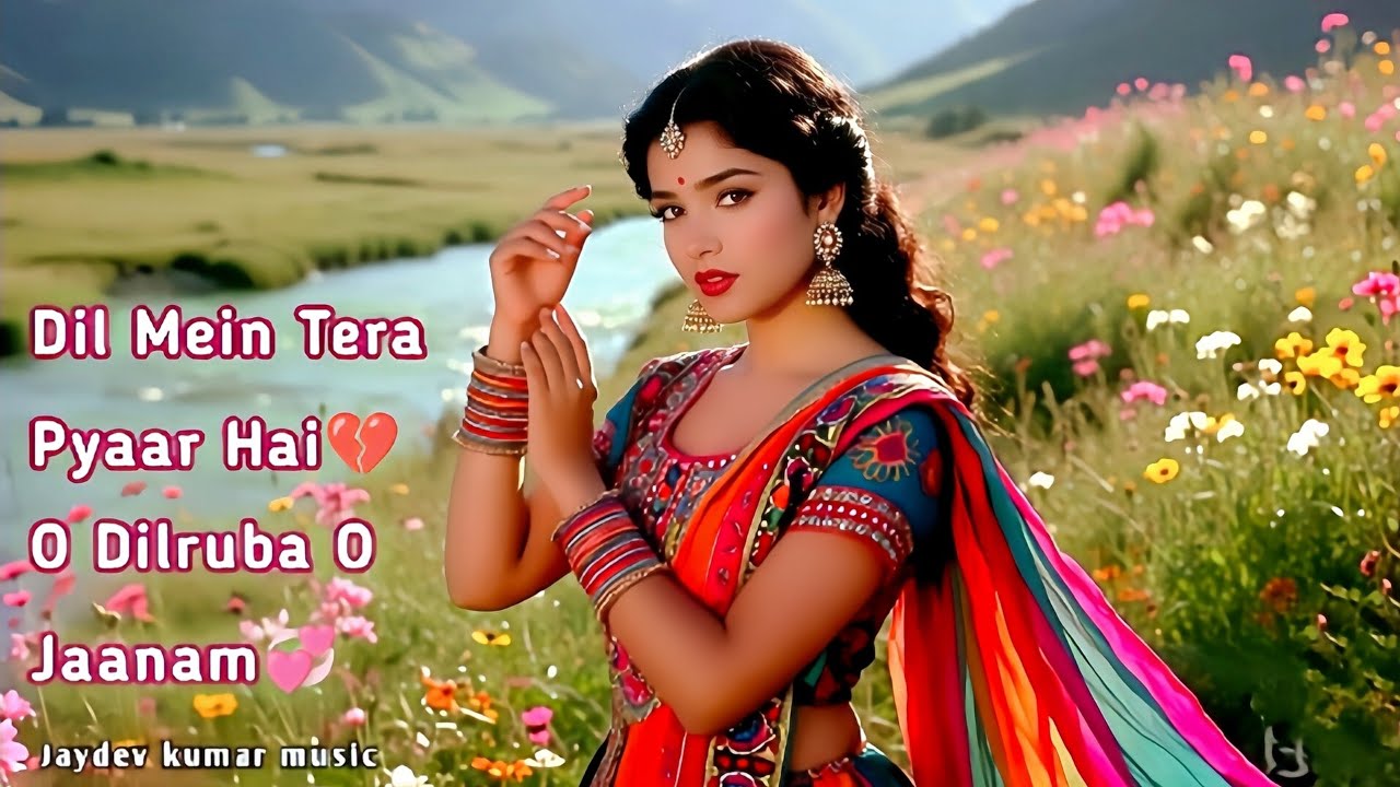 Dil Mein Tera Pyaar Hai 💕 ((Romantic Song))💔 | 90s old bollywood heart touching hindi Song