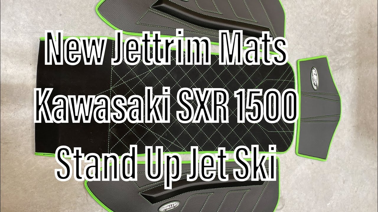 Unboxing Jettrim Mat Kit for Kawasaki SXR 1500 Stand Up Jet Ski Mat