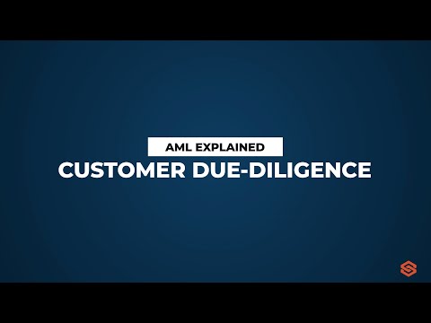 Customer Due Diligence (CDD)