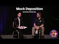 Mock Deposition | The High Risk Emergency Medicine *Home-Study* Course