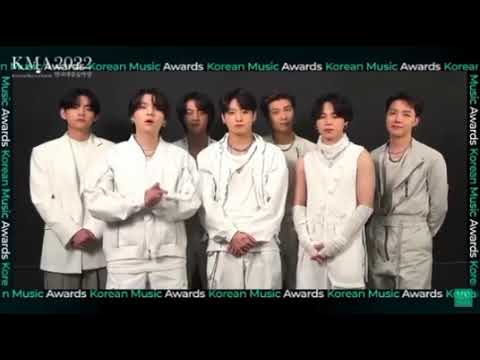 BTS at Korean Music Awards 2022 | BTS wins Musician of the Year