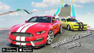 Impossible Car Stunt Racing Gameplay Apk Download Link (Android/iOS/APK) - Part 1 screenshot 4