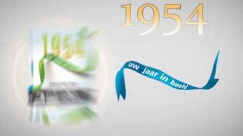Uw jaar in beeld 1954