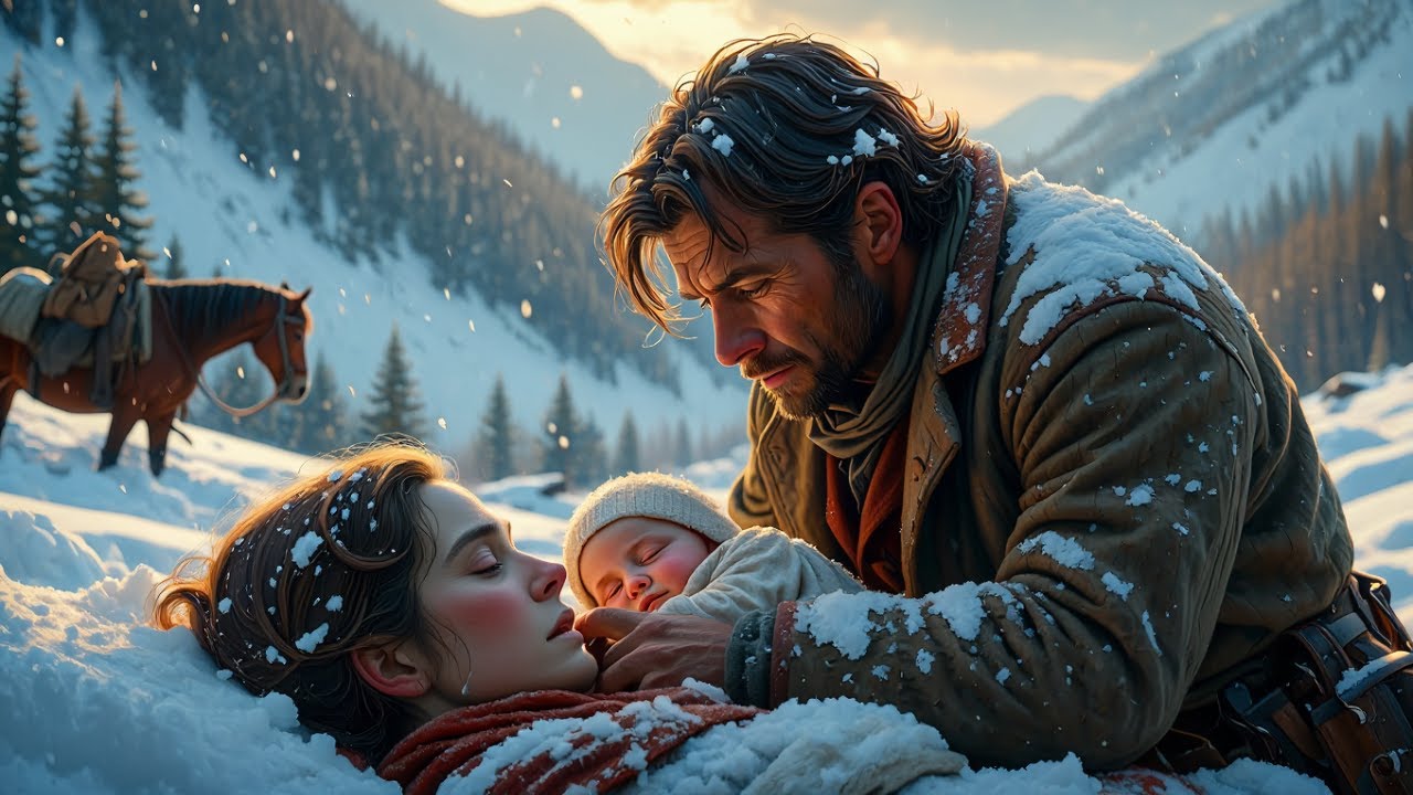 Он нашёл её на заснеженном перевале с ребёнком на руках… и даже не знал, чем это обернётся