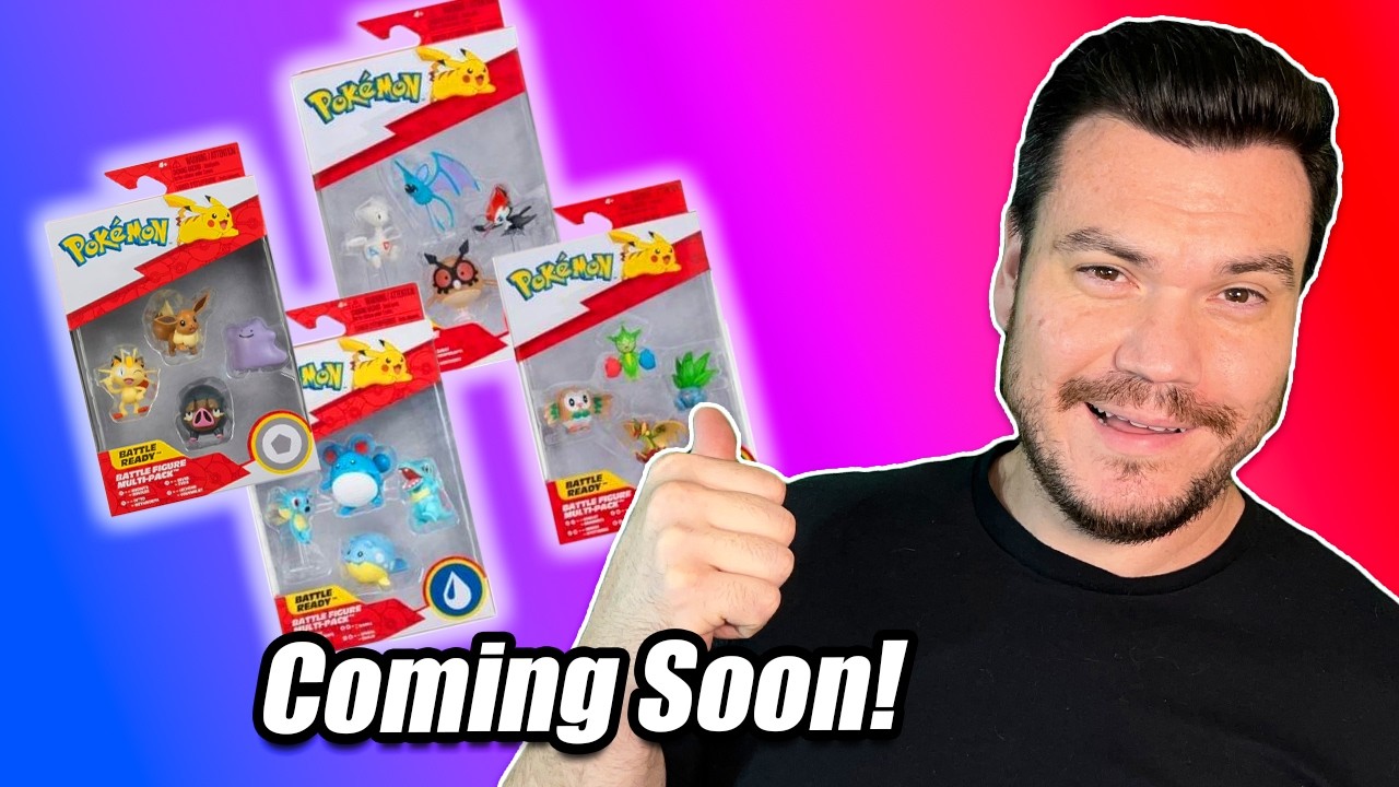 These Are The New Multi Packs for Pokemon Figures! - YouTube