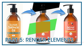 3D Product Visualization Tutorial  - Part 05: Render Elements