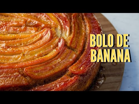 RECEITA DE BOLO DE BANANA DE LIQUIDIFICADOR