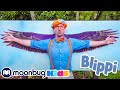 Blippi Visits the Wildlife Park - Learn About Animals | Blippi Visits | Learning Animals For Kids