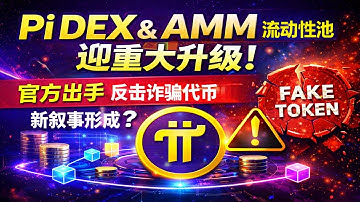 《Pi DEX 与 AMM 流动性池迎重大升级！官方出手打击诈骗代币，新叙事成形？》 #PiNetwork #PiDEX #AMM #DeFi #Pi生态 #区块链 #Pi官方 #假币诈骗 #Web3