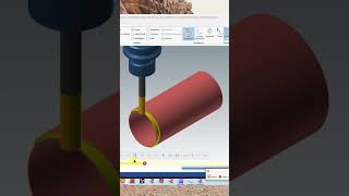 11-Mastercam Rotary Axis Toolpath #Mastercam Rotary 4Axis 2D Pocket #Simultaneous 4Axis