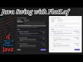 Java Swing with FlatLaf - Design UI Database Plan
