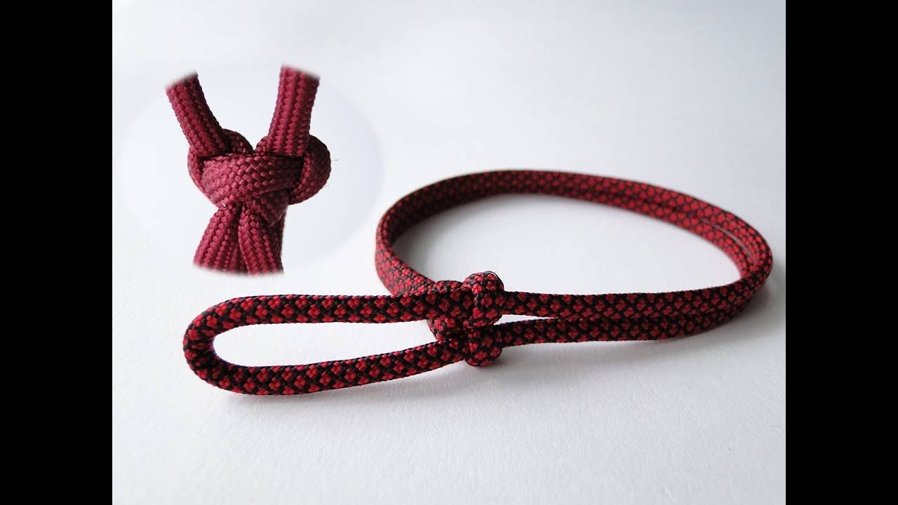 How to Make a Simple Chinese Sliding Knot Bracelet #foryou #bracelet |  TikTok