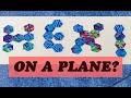 ☀️ ⬡ GUESS HOW MANY  HEXIES ✈️ ON A PLANE! ⬡ ☀️ | TRAVEL FRIENDLY SEWING | SEW-ON-THE-GO! | EPP
