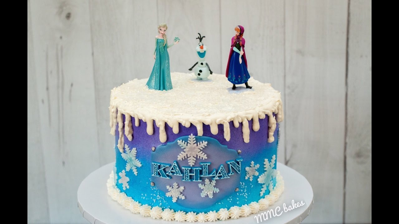 Frozen Theme Cake | Frozen Design Cake | Order Birthday Cake for Girl  Online – Liliyum Patisserie & Cafe