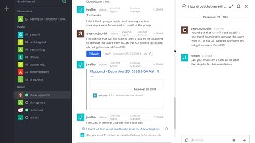 RocketChat Reply In thread