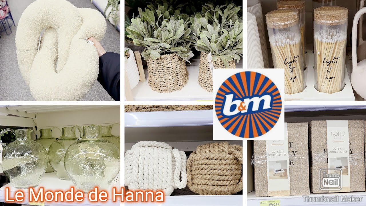 B&M FRANCE ARRIVAGE 10-02 DÉCORATION INTÉRIEURE 