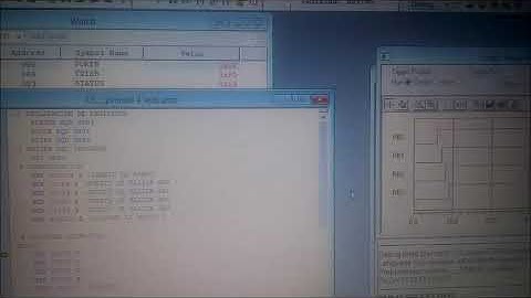 Prende 4 led MPLAB... 16F628A