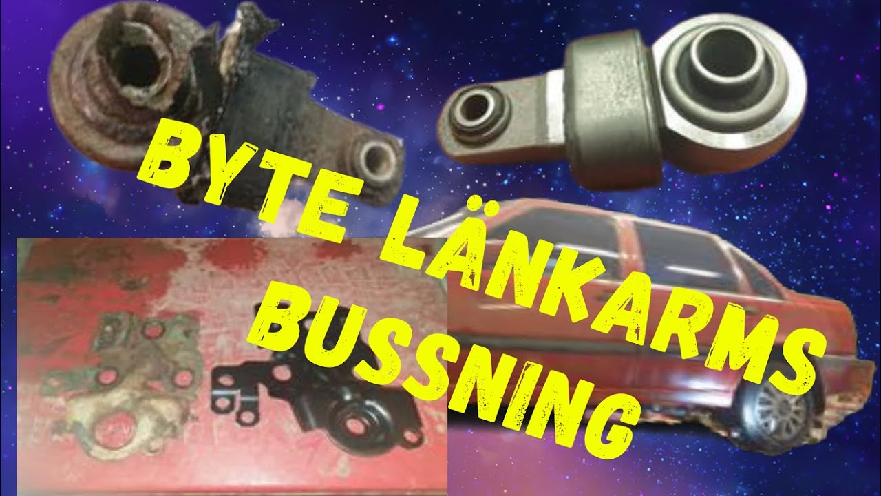 BYTE LÄNKARMS BUSSNING+FÄSTE BAK VOLVO 850/S70/V70 -99