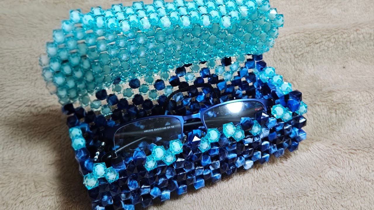 Футляр для очков из бусин.Туториал.3 часть