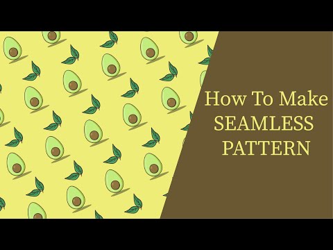 How to Make Seamless Pattern | illustration | #graphicdesign  #drawing