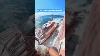 #Лоцман покидает борт судна #Pilot Off (#НаБорту) #shorts #onboard #pilot #vessel #ship #pilotboat