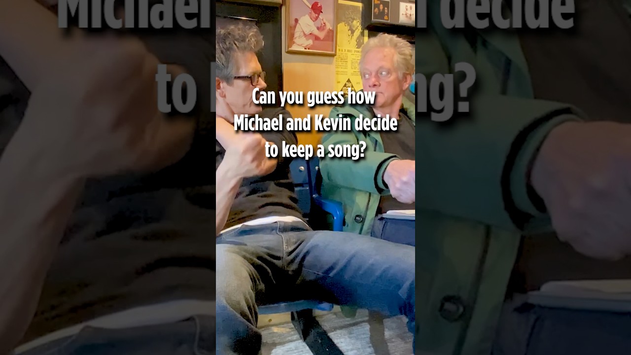 Can you guess how Michael and Kevin decide to keep a song? Stay tuned for part 3!
