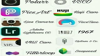 Top 10 best photo editing apps in play store Top 10 best photo editing apps in play store