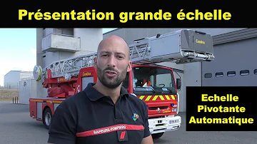 Quelle est la hauteur de la grande échelle des pompiers ?