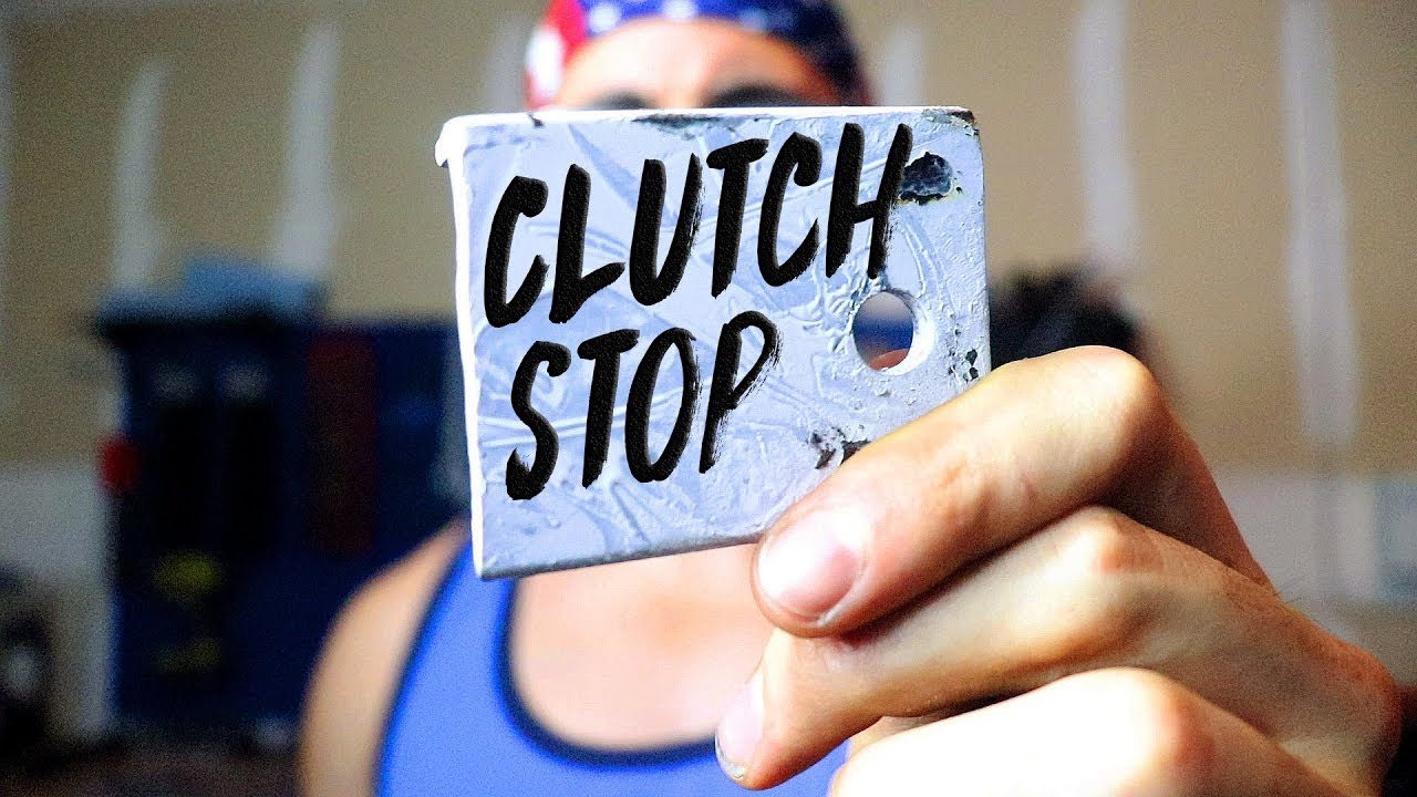 How to make a custom clutch stop YouTube