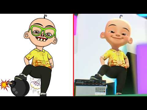 Goyang - Upin Ipin Funny Drawing Meme | Upin & Ipin Funny Art Meme Video